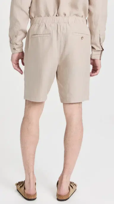 Vince Lightweight Hemp Shorts 9 Pumice Rock | Thumbnail 3 Vince Lightweight Hemp Shorts 9 Pumice Rock | Thumbnail 3