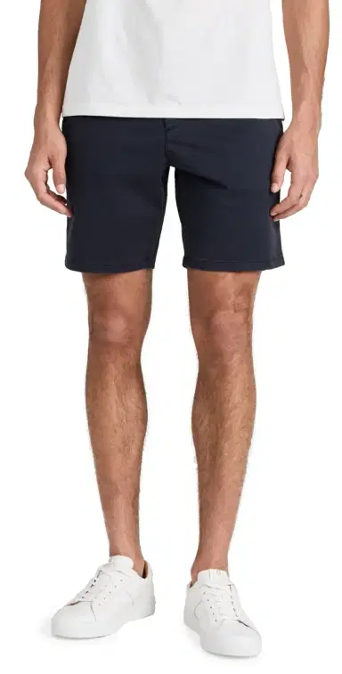 PAIGE Phillips Shorts In Stretch Sateen 8'' Deep Anchor 30 | Thumbnail 1