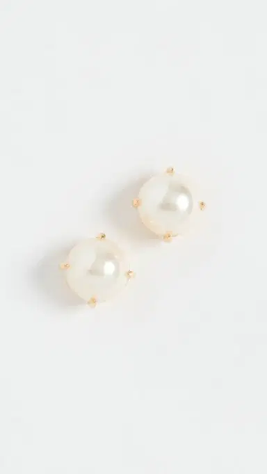 Lele Sadoughi Ashford Imitation Pearl Studs | Thumbnail 4
