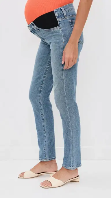 Joe's Jeans The Lara Straight Ankle Maternity Jeans Ethos 30 | Thumbnail 5