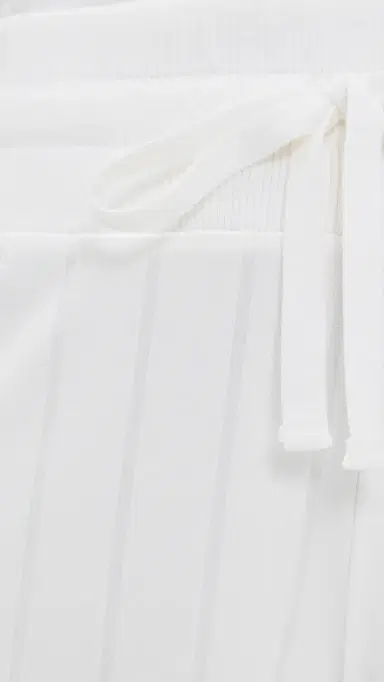Splendid x @Cellajaneblog Wide Rib Flare Pants White M | Thumbnail 6