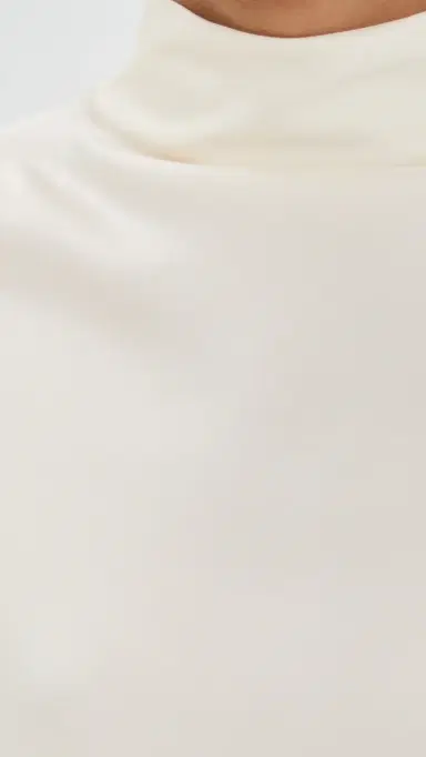 Róhe Satin Waisted Top Cream | Thumbnail 6 Róhe Satin Waisted Top Cream | Thumbnail 6