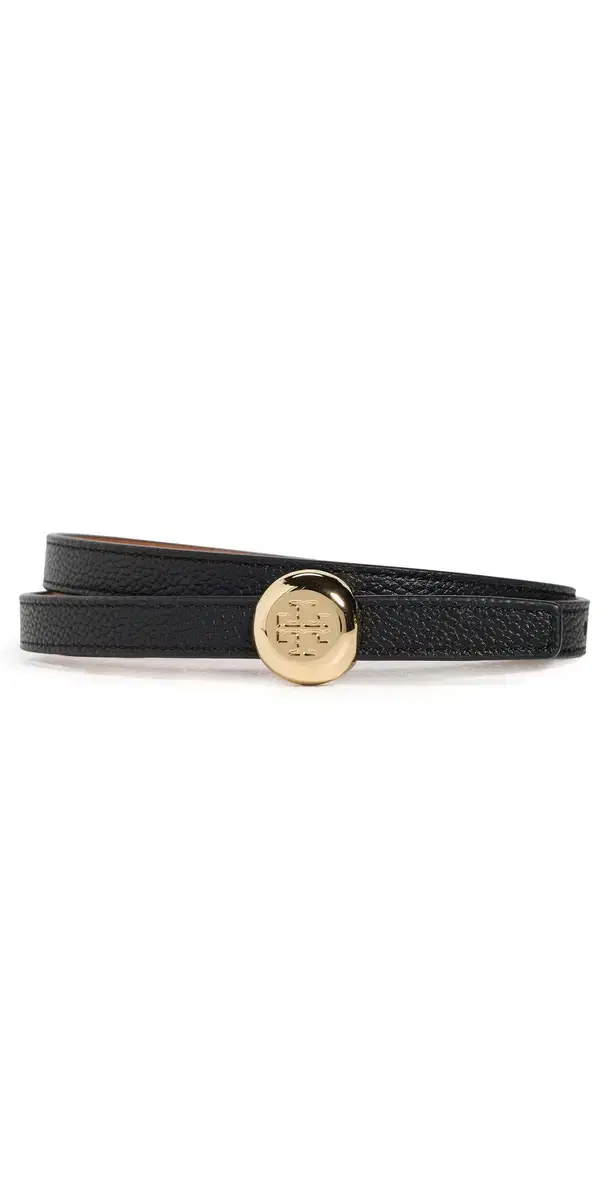 Romy Belt Black/Aged Tan
