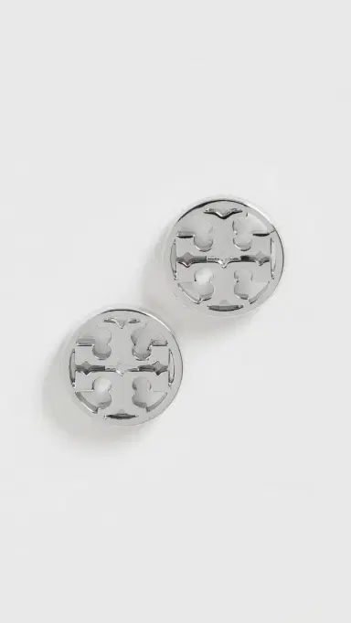 Tory Burch Icon Circle Stud Earrings | Thumbnail 2
