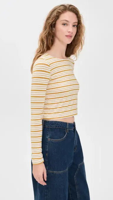 LE BOP Chloe Tee Yellow/ | Thumbnail 4 LE BOP Chloe Tee Yellow/ | Thumbnail 4