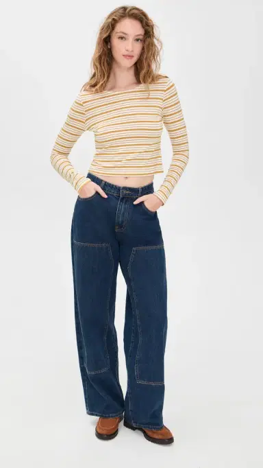 LE BOP Chloe Tee Yellow/ | Thumbnail 5 LE BOP Chloe Tee Yellow/ | Thumbnail 5