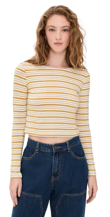 LE BOP Chloe Tee Yellow/ | Thumbnail 1 LE BOP Chloe Tee Yellow/ | Thumbnail 1