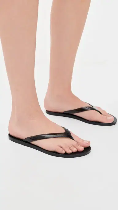 Ancient Greek Sandals Jelly Flip Flops Black 37 | Thumbnail 3