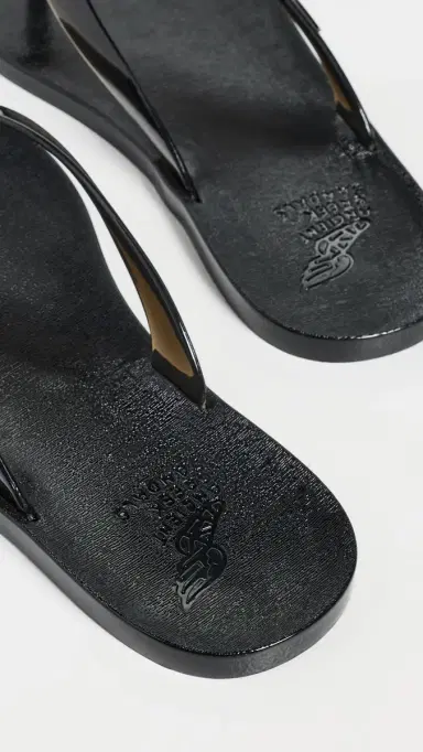 Ancient Greek Sandals Jelly Flip Flops Black 37 | Thumbnail 4
