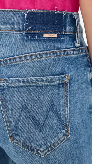 MOTHER The Doozy Fray Jeans Heads or Tails | Thumbnail 6