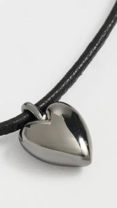 Jennifer Fisher Puffy Heart Choker Hematite One Size | Thumbnail 5 Jennifer Fisher Puffy Heart Choker Hematite One Size | Thumbnail 5