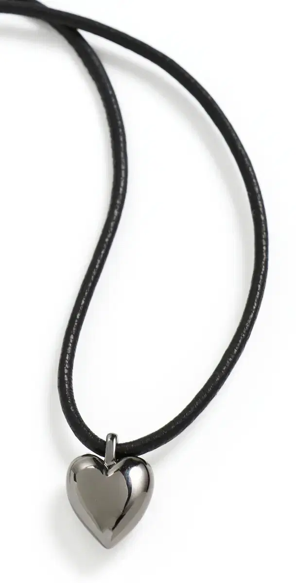 Jennifer Fisher Puffy Heart Choker Hematite One Size