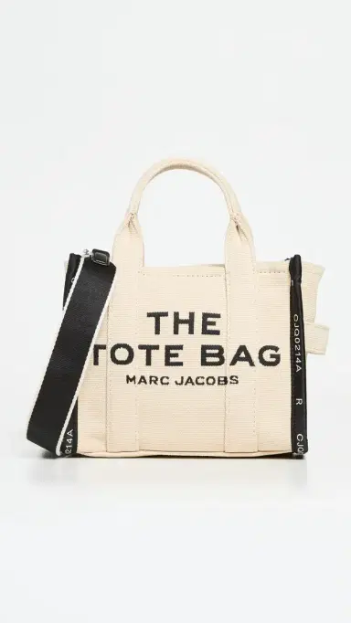 Marc Jacobs The Jacquard Small Tote Warm Sand One Size | Thumbnail 2