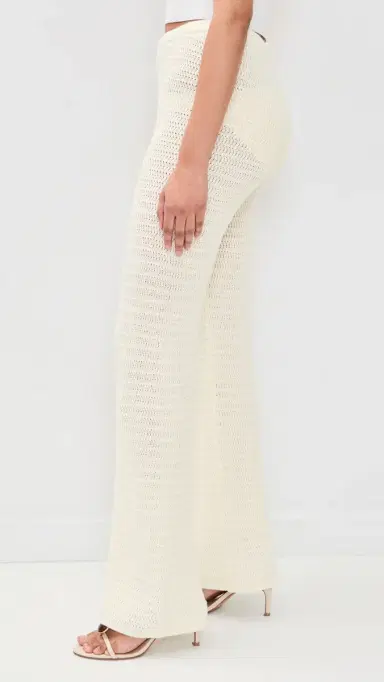 4th & Reckless Geri Coverup Pants Cream S | Thumbnail 4 4th & Reckless Geri Coverup Pants Cream S | Thumbnail 4