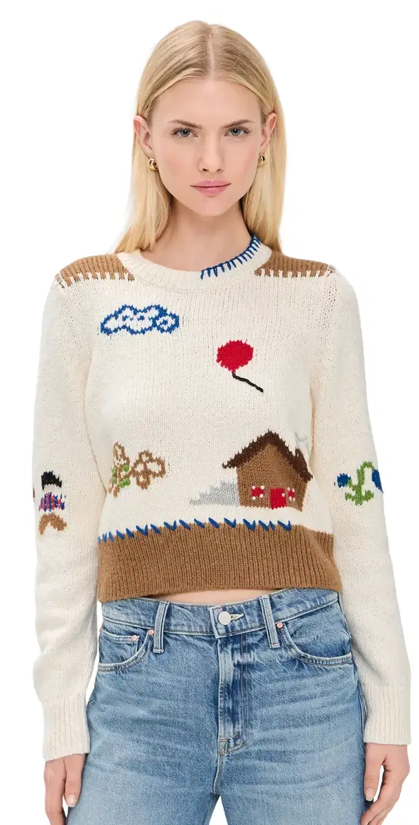 MOTHER The Shrunken Pullover ittle House On The Prairie
