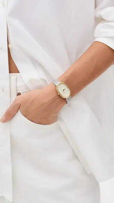 Breda Jane Tethered Watch 23mm Gold/Silver/Champagne One Size | Thumbnail 3