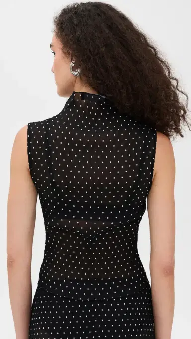 LIONESS Ford Top Onyx Polka L | Thumbnail 3