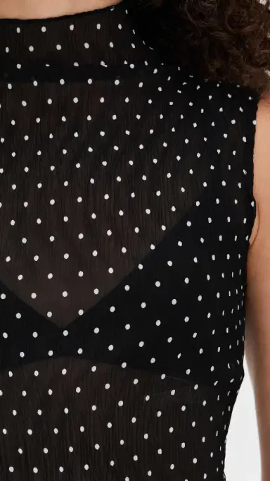 LIONESS Ford Top Onyx Polka L | Thumbnail 6
