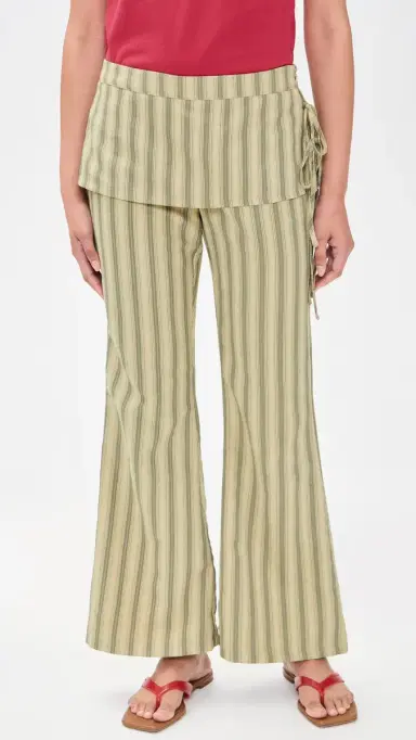 LIONESS Alpine Pants Beige Stripe | Thumbnail 2