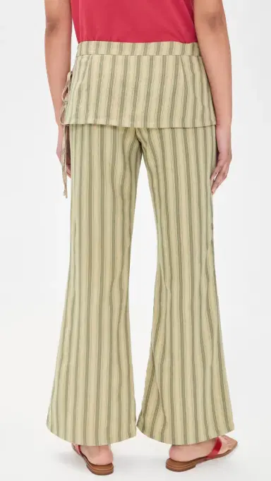 LIONESS Alpine Pants Beige Stripe | Thumbnail 3