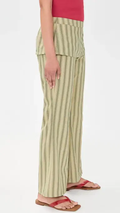 LIONESS Alpine Pants Beige Stripe | Thumbnail 4