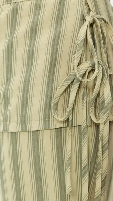 LIONESS Alpine Pants Beige Stripe | Thumbnail 6