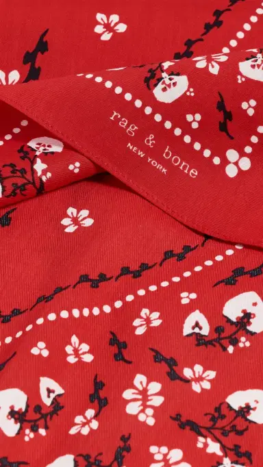 rag & bone Floral Western Bandana Scarf | Thumbnail 6
