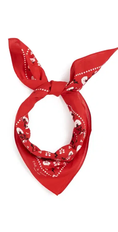 rag & bone Floral Western Bandana Scarf | Thumbnail 1