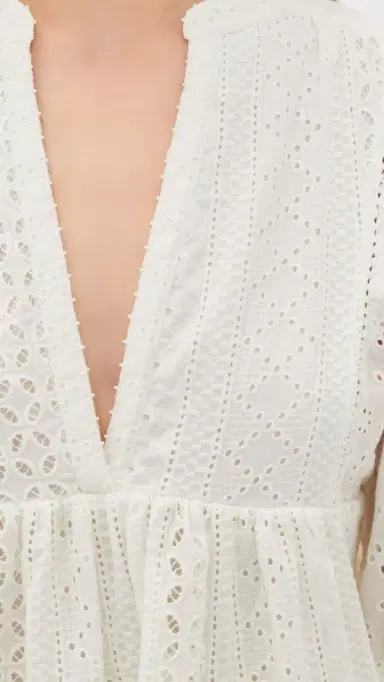 Poupette St Barth Aria Mini Dress White | Thumbnail 6 Poupette St Barth Aria Mini Dress White | Thumbnail 6