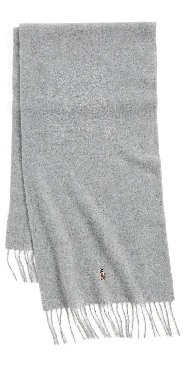 Signature Italian Virgin Wool Scarf Andover Heather One Size