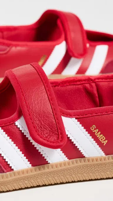 Adidas Samba Jane Shoes Red/White 8.5 | Thumbnail 6