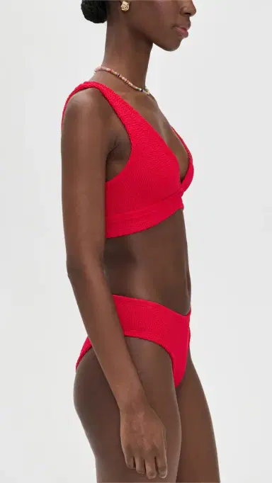 Hunza G Angel Bikini Set Red One Size | Thumbnail 4