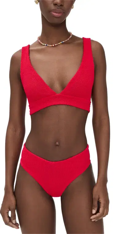 Hunza G Angel Bikini Set Red One Size | Thumbnail 1