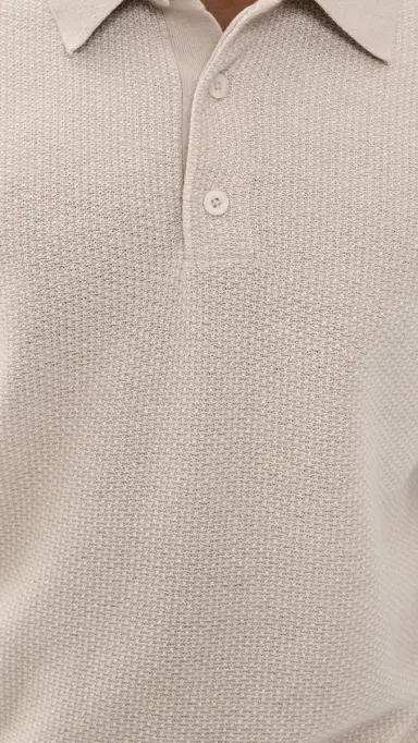 Vince Geo Jacquard Polo ineral/Classic Cream | Thumbnail 6 Vince Geo Jacquard Polo ineral/Classic Cream | Thumbnail 6