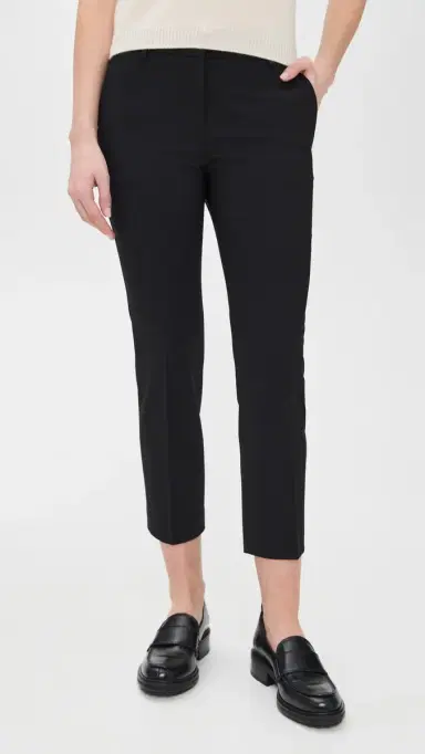 Theory Treeca Trousers Black 4 | Thumbnail 2