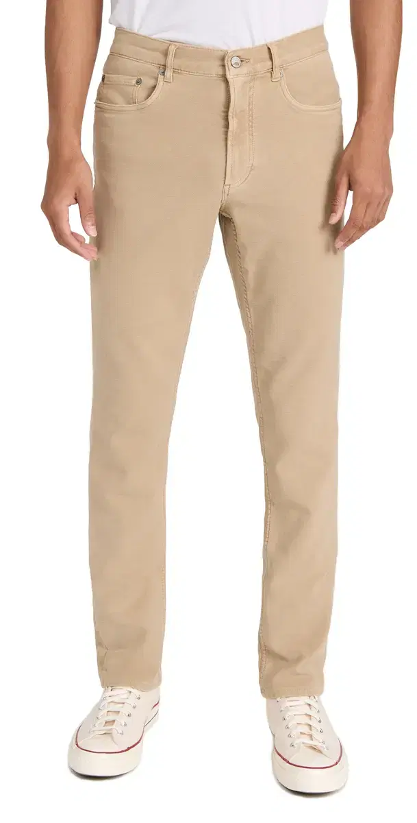 Stretch Terry 5 Pocket Pants Desert Khaki