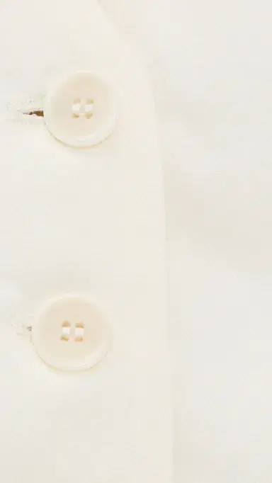 Apiece Apart Lia Crop Blouse Cream | Thumbnail 6 Apiece Apart Lia Crop Blouse Cream | Thumbnail 6