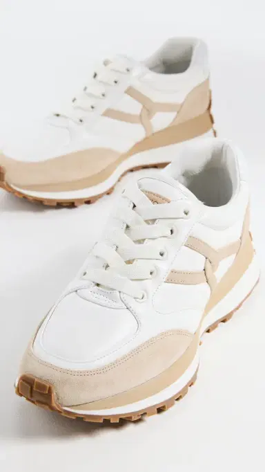 Veronica Beard Valentina Sneakers Coconut/Ecru 7 | Thumbnail 5