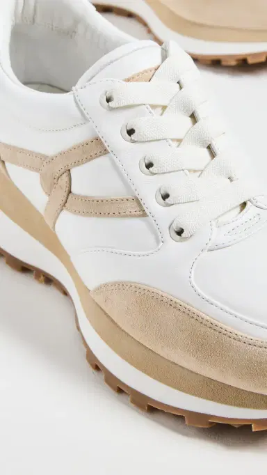Veronica Beard Valentina Sneakers Coconut/Ecru 7 | Thumbnail 6
