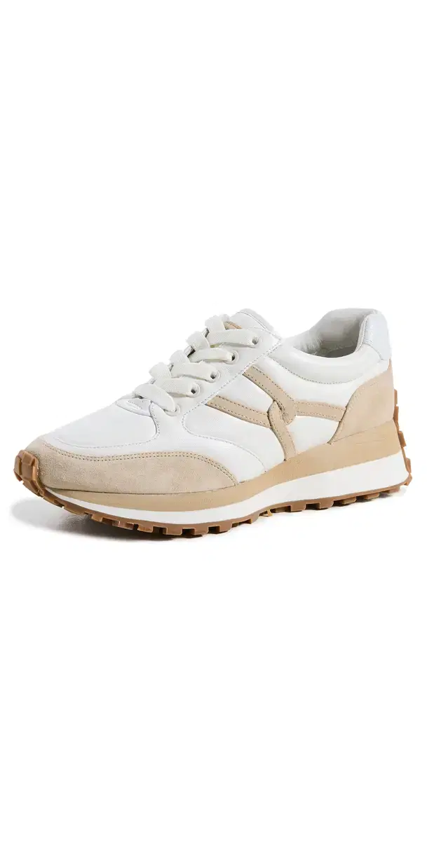Veronica Beard Valentina Sneakers Coconut/Ecru