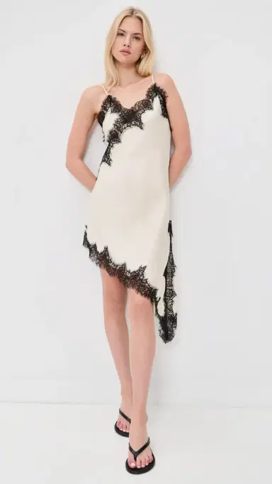 Lioness Emerging Midi Dress Porcelain | Thumbnail 2