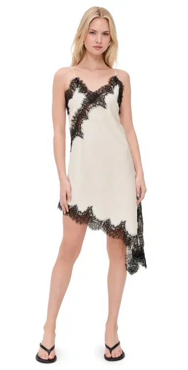 Lioness Emerging Midi Dress Porcelain | Thumbnail 1