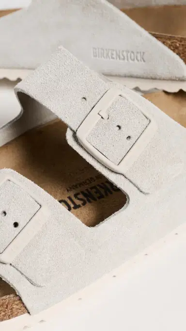 Birkenstock Arizona Sandals Oyster | Thumbnail 5