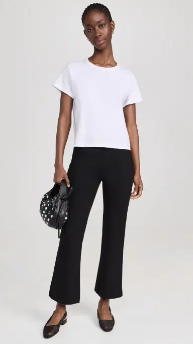 LESET Rio High Waist Flare Pants Black M | Thumbnail 5