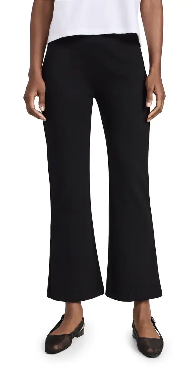 Rio High Waist Flare Pants Black
