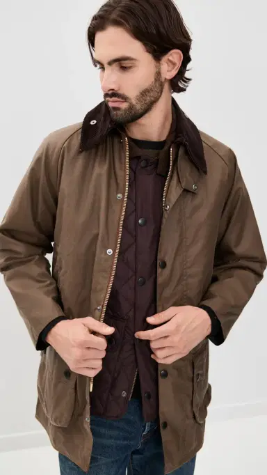 Barbour Beaufort Wax Jacket Bark | Thumbnail 6 Barbour Beaufort Wax Jacket Bark | Thumbnail 6