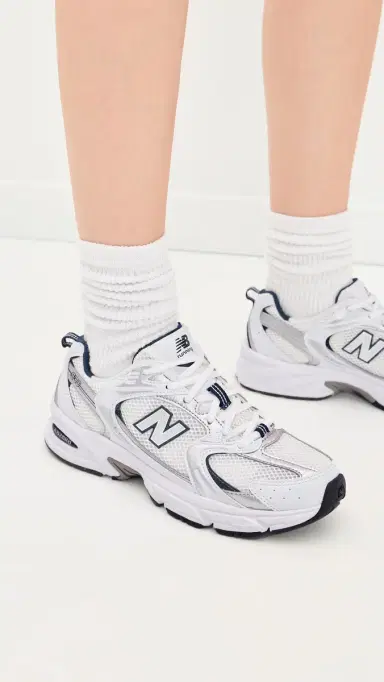 New Balance 530 Sneakers White/Blue | Thumbnail 3 New Balance 530 Sneakers White/Blue | Thumbnail 3