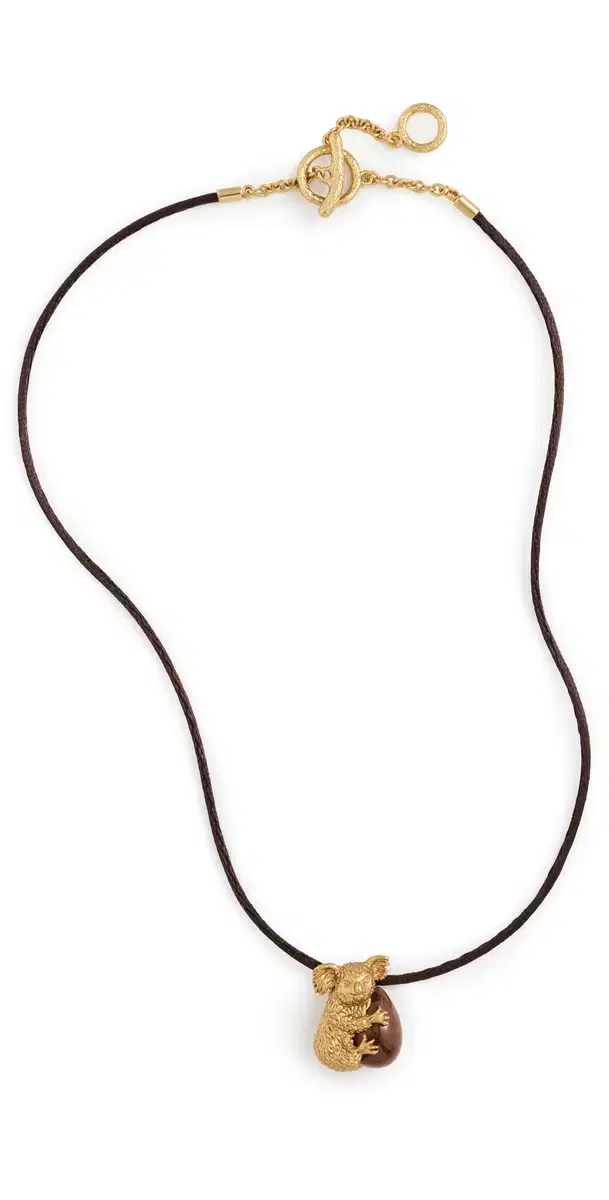 Mira Necklace Gold/Red One Size