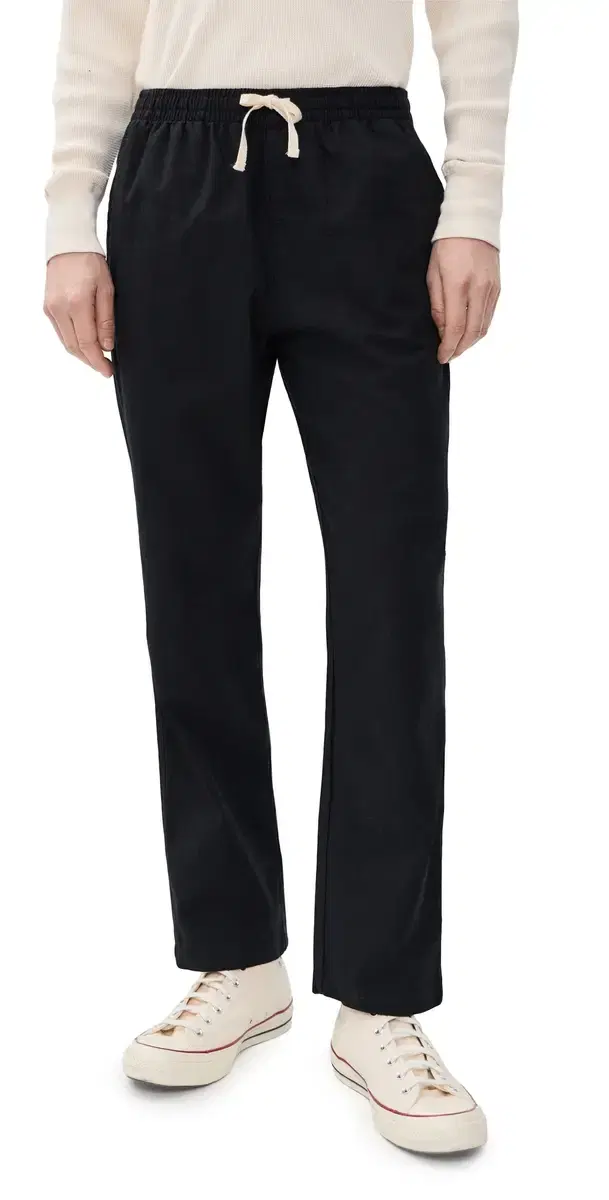 Linen Jam Pants Black