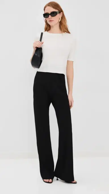 Wardrobe.NYC WARDROBE. NYC Crepe Bias Cut Pants | Thumbnail 2